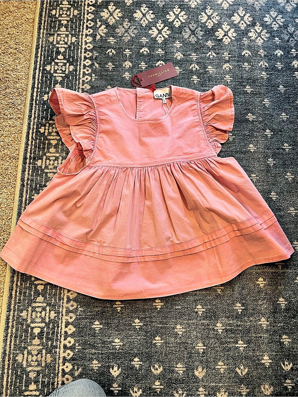 Ganni Pink Blouse